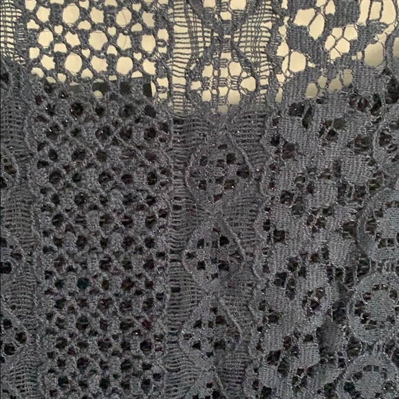 Brand New Hollister Navy sweater with lace back - Picture 4 of 4